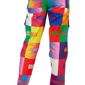 BruceGlen Happy Logo Cargo Pants